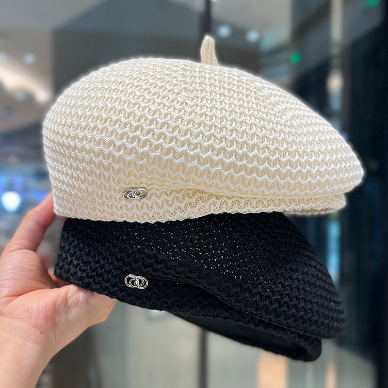 INSTOCK – Japanese Designer Pleated Beret Hat – Stylish & Chic