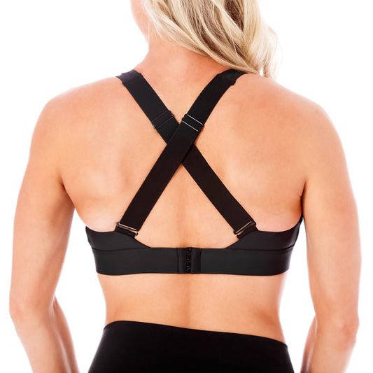 Everyday Luxe 2.0 Nursing & Hands-Free Pumping Bra - Black (Final Sale –  Love and Fit