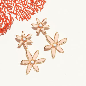 Elena Lux Earrings Gold | Mignonne Gavigan