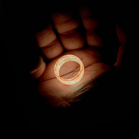 Orange glowing ring