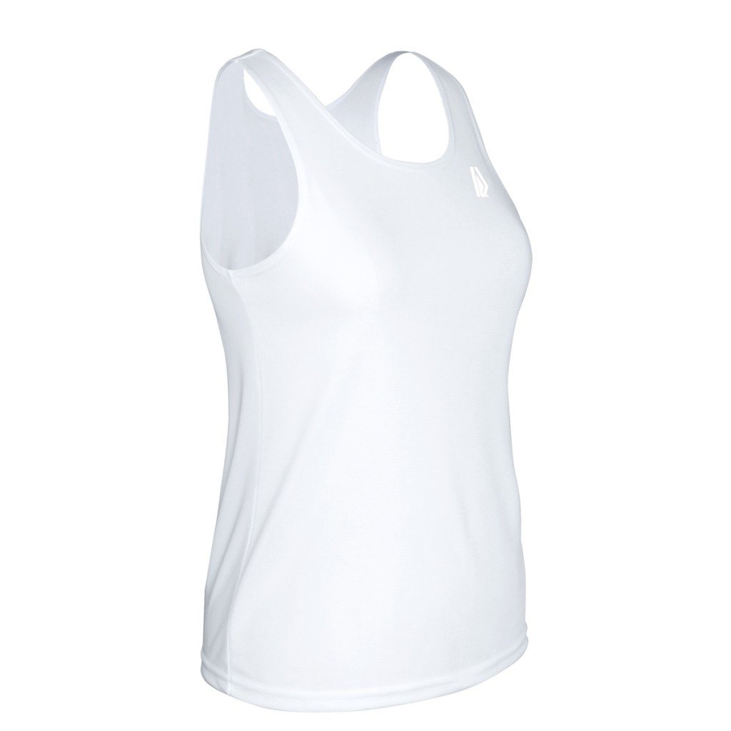 Women's Singlet - WHITE – RacereadyUSA