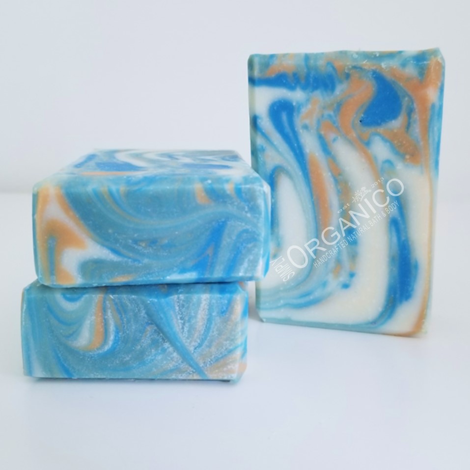 Whipped Bubble Butter - Blue Type for Him – Be Handcrafted Artisan Soap