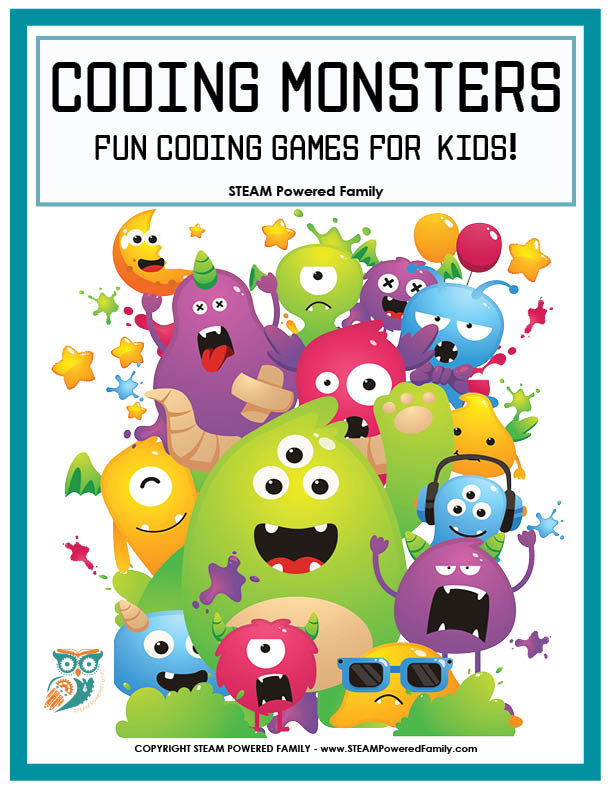 Coding Monsters Fun Coding Games For Kids Screen Free Steam Powered Family Shop