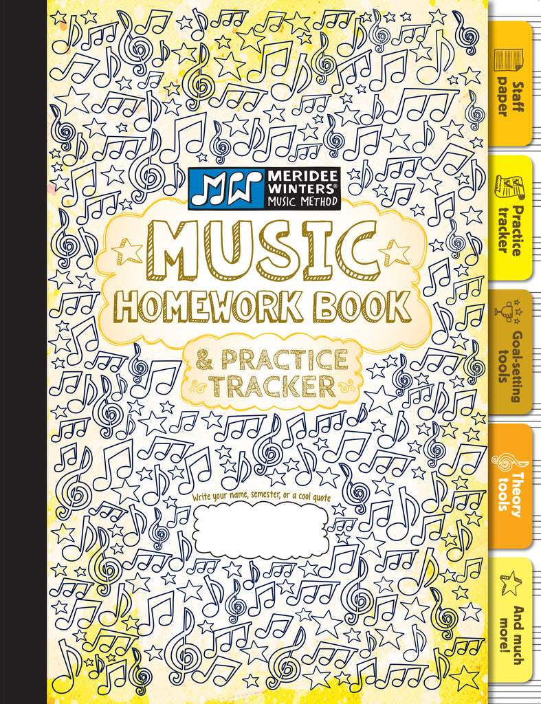 music homework booklet