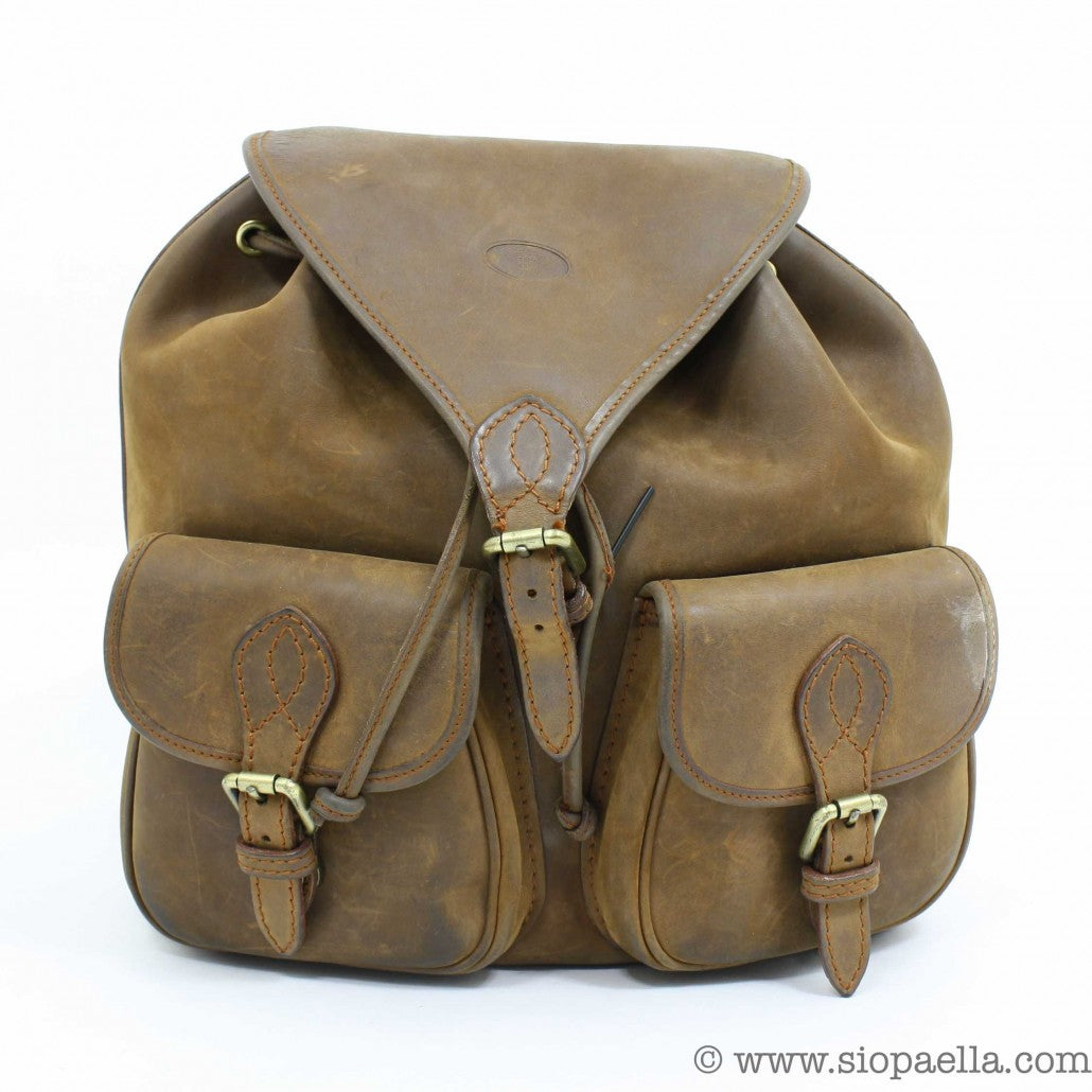 Vintage Leather Backpack Siopaella Designer Exchange Dublin