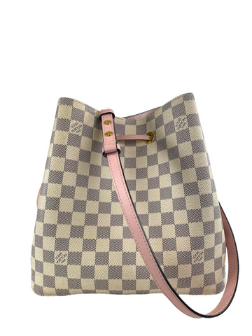 Louis Vuitton Damier Azur SAC NÉONOÉ Bucket Bag by Siopaella Designs