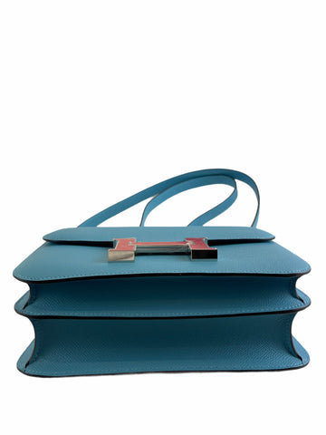 Hermes Constance C24 in Bleu du Nord Epsom Leather by Siopaella