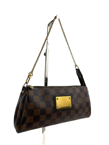 Louis Vuitton Damier Ebene Canvas 'Eva' Crossbody by Siopaella Designs