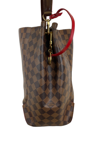 Louis Vuitton Caissa MM Damier Ebene Tote Bag, Luxury, Bags