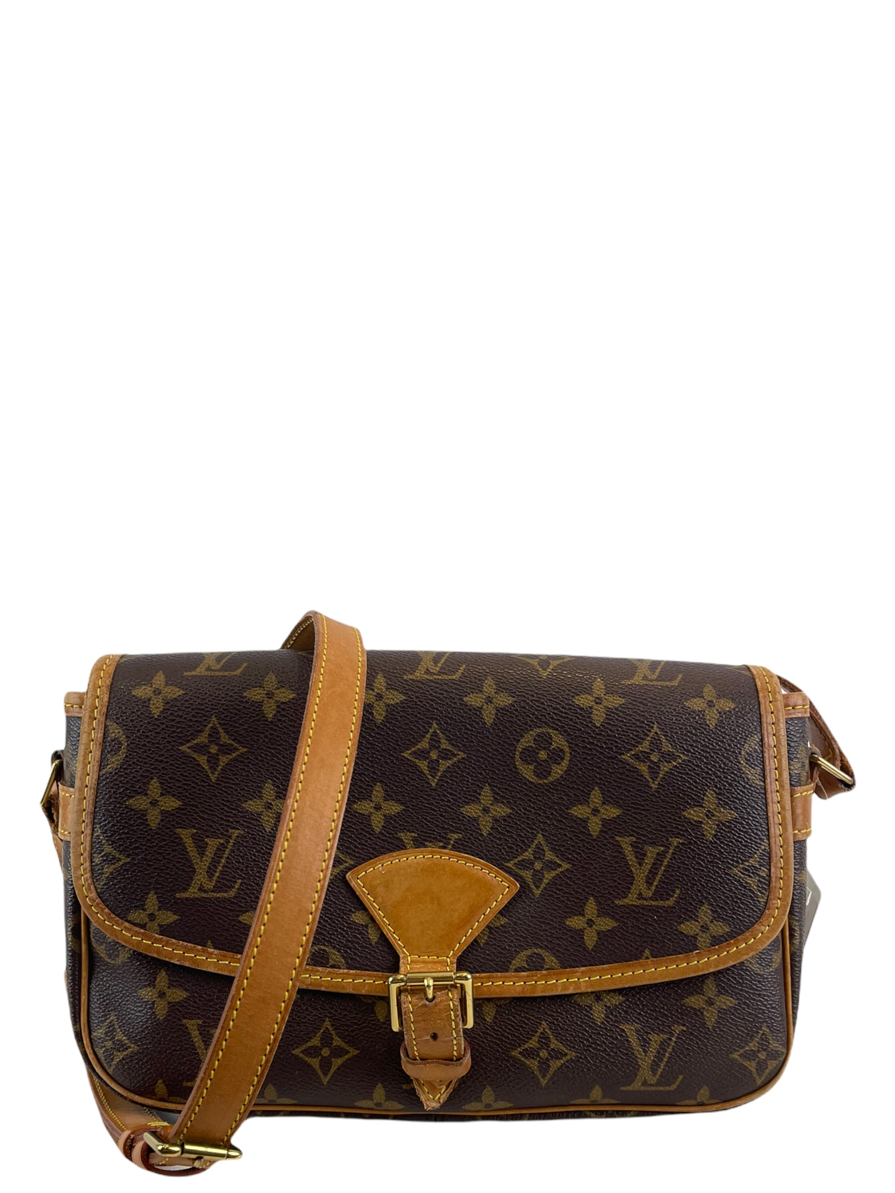 LOUIS VUITTON Monogram Canvas Sologne Crossbody Shoulder Bag