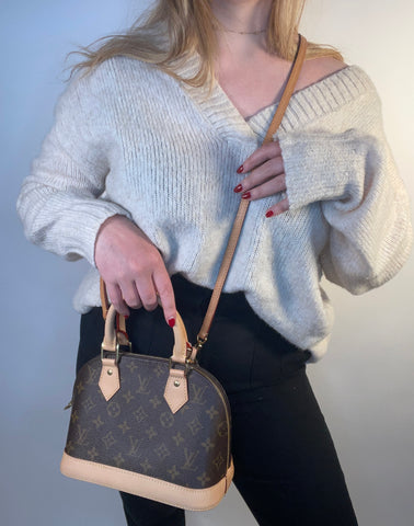 Louis Vuitton Monogram Canvas Alma BB Crossbody by