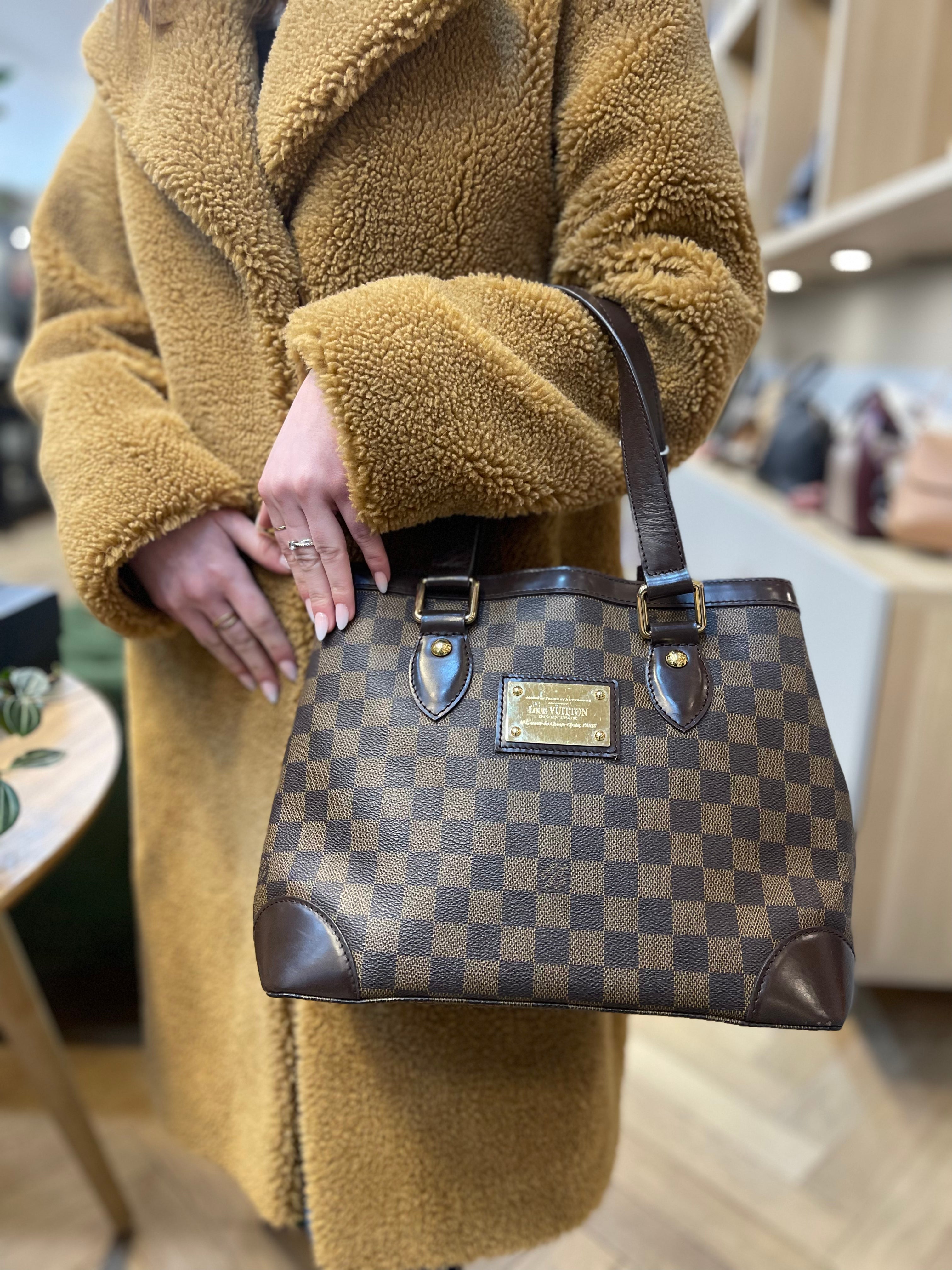 Louis Vuitton Damier Canvas 'Hampstead' Handbag by Siopaella Designs