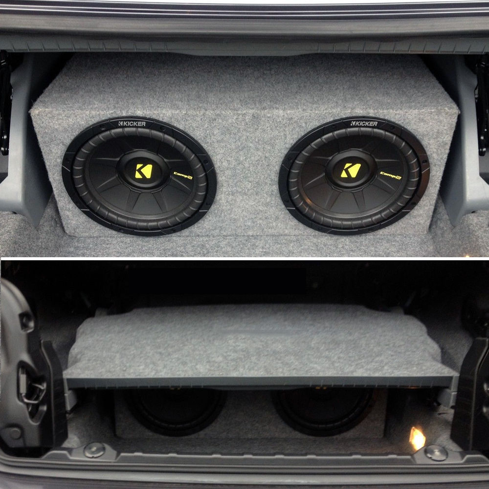 twin subwoofer box