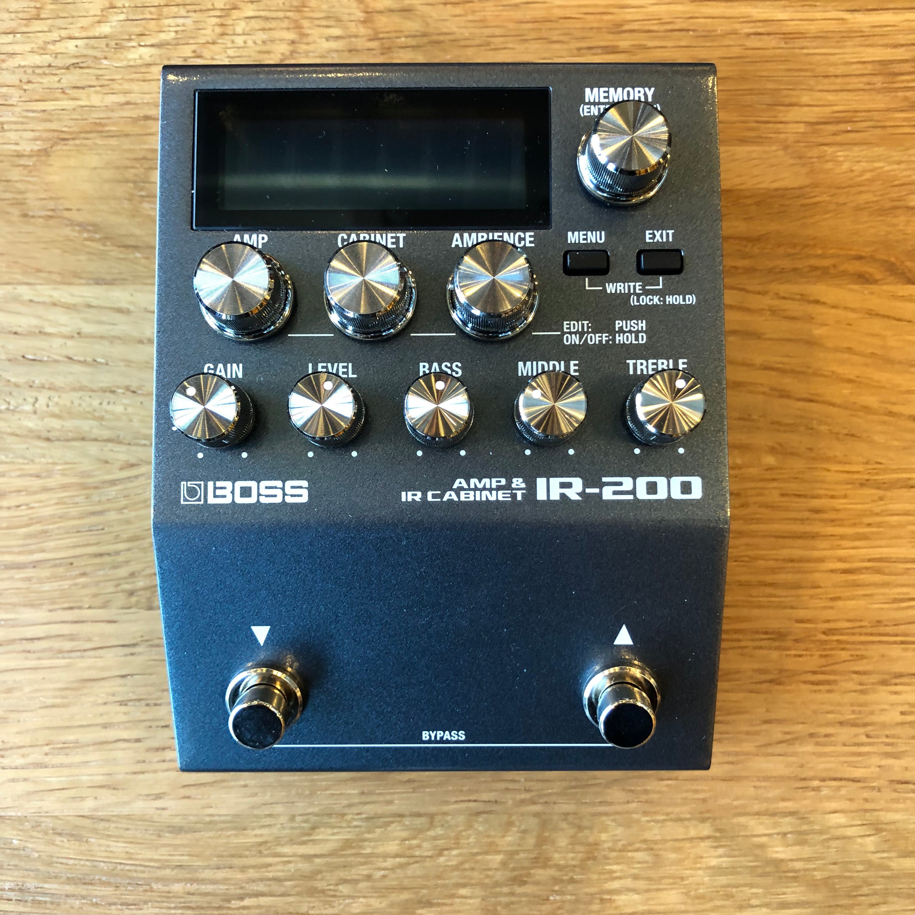 Boss IR-200 amp and cabinet processor - The Sound Parcel