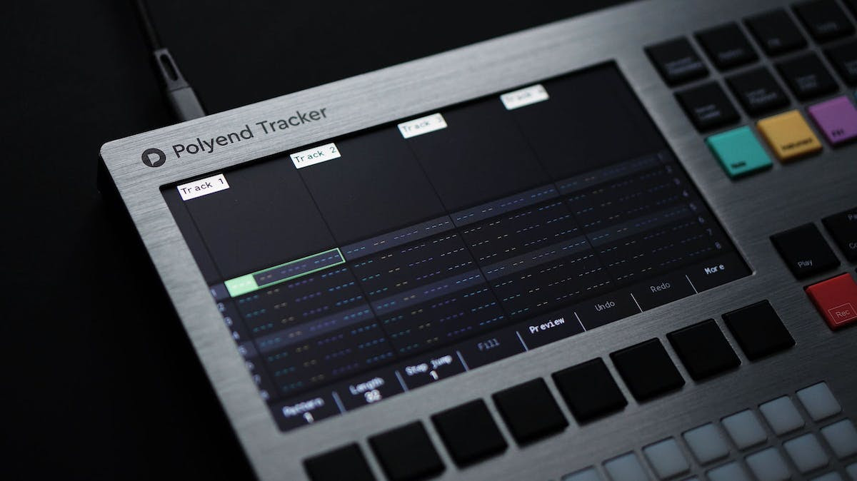 Polyend Tracker - Silver Edition standalone audio workstation