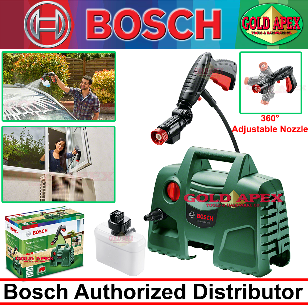 Hidrolimpiadora Bosch EasyAquatak 120, 120 bares, 1500W – Shopavia
