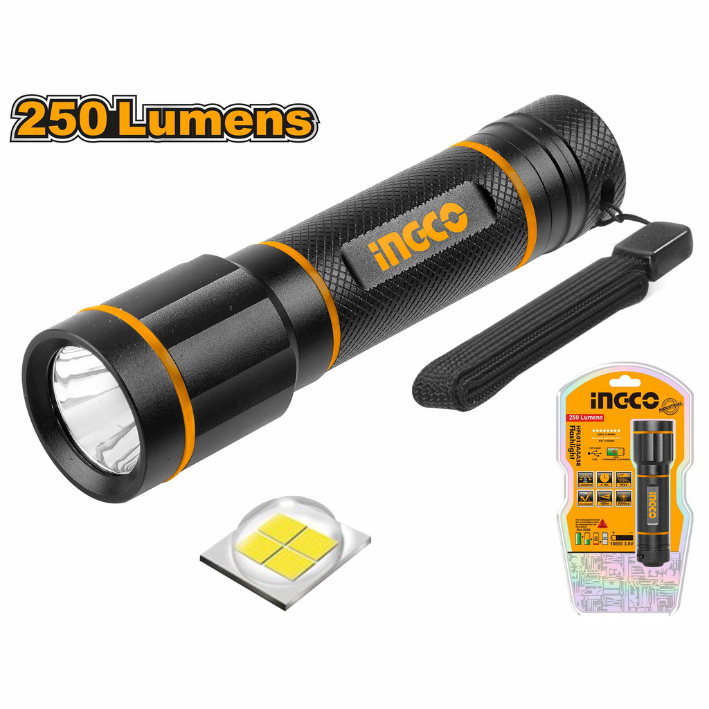 Lampara Portatil Ionlitio 20V Led 20W 900-1800 Lumens Ingco