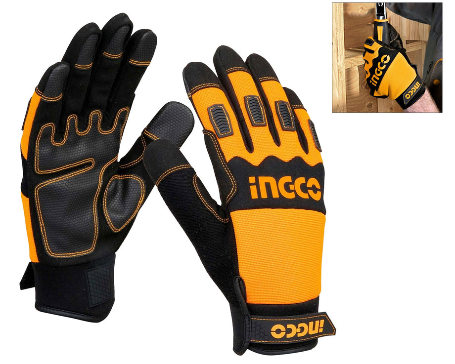 Gants anti-coupure XL HGCG01-XL Ingco Maroc - Bricolage Pro Maroc