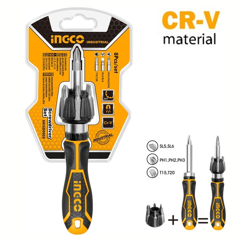 Ingco Combination Ratchet Spanner Wrench