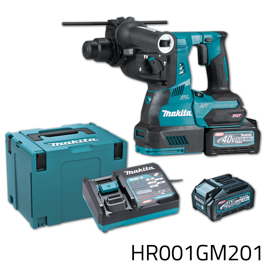 Amoladora de batería Makita, 40 V, 125 mm, Ga032gm201, 220 V