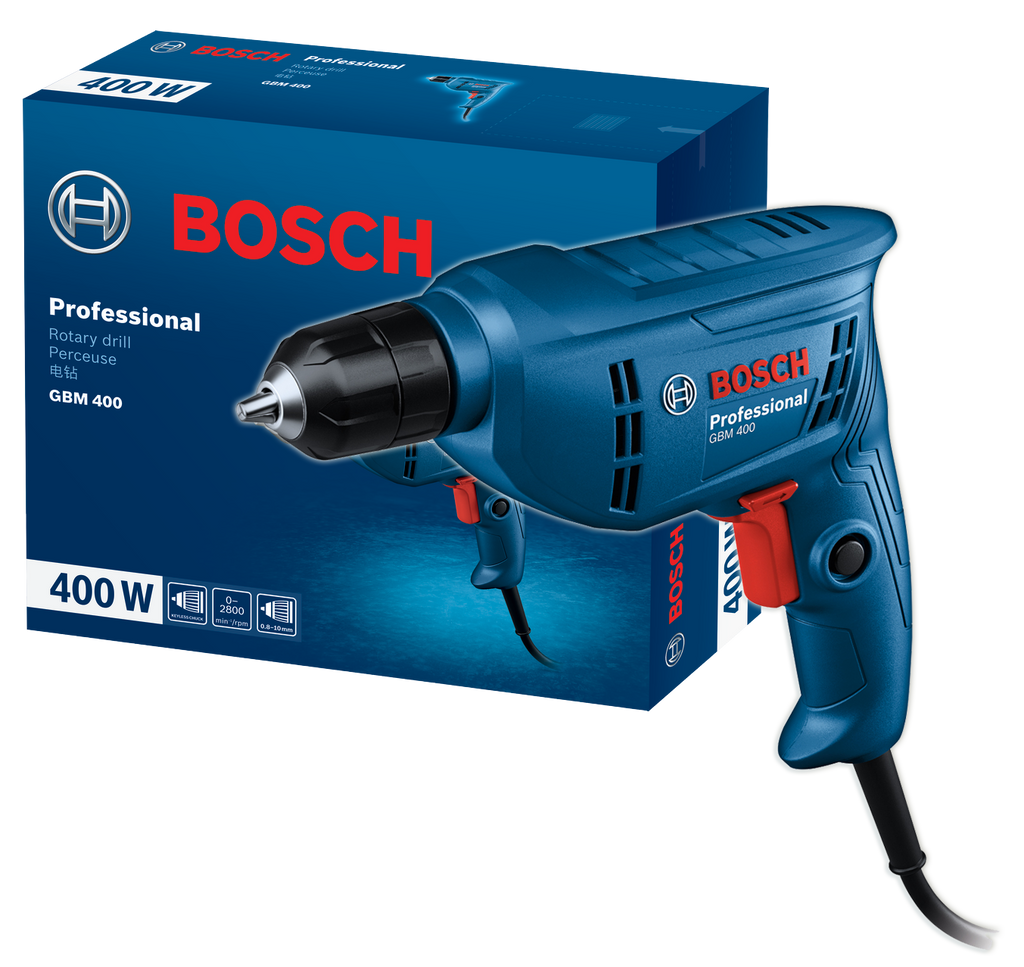 BOSCH Taladro GBM10 RE 400W 0-2600RPM