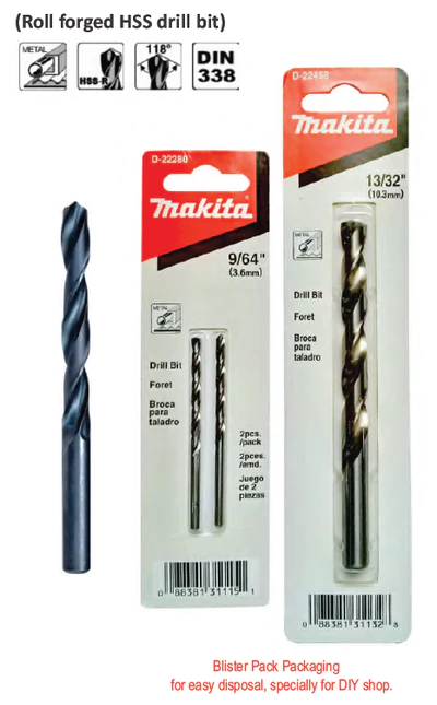 Juego de brocas para metal Makita D-54075