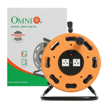 OSK GPR-50 Extension Cord Cable Reel 50 meters (4 Outlets) –  vertexpowertools