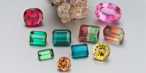 Various Tourmaline Color Stones