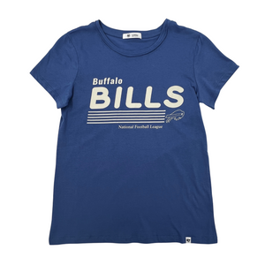 Women's Buffalo Bills Royal Low Top Canvas Sneakers