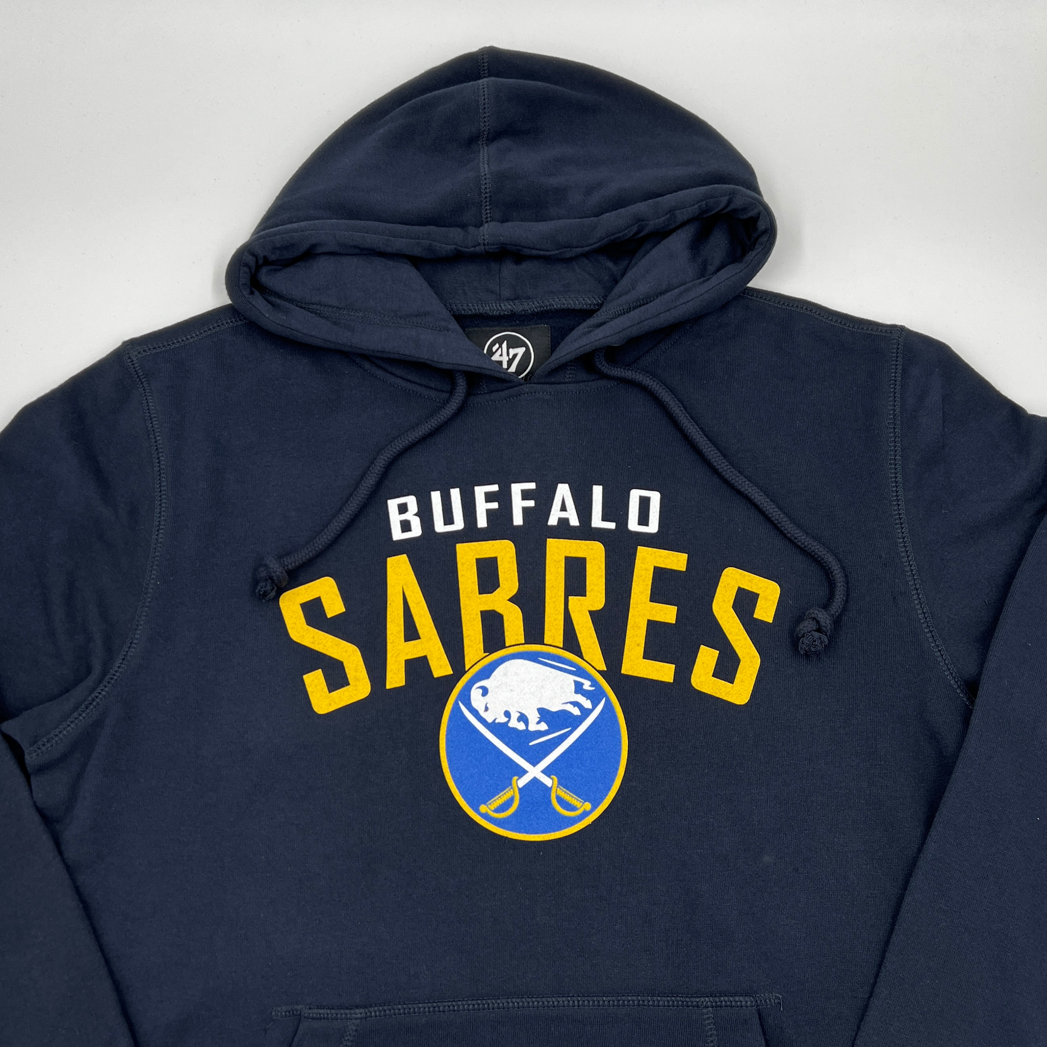 Men's Buffalo Sabres '47 Royal Superior Lacer Pullover Hoodie