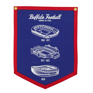 vintage buffalo bills pennant