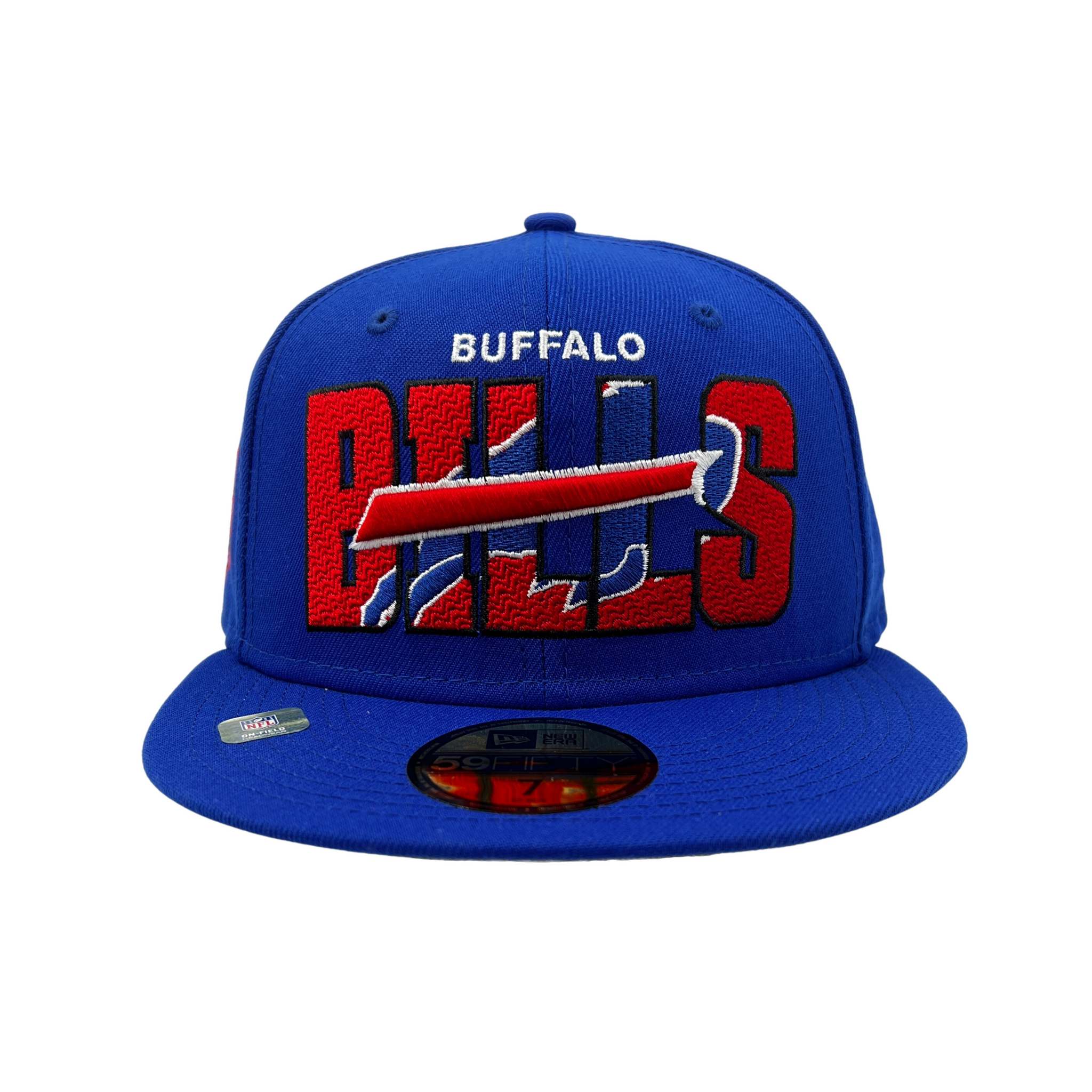 Buffalo Bills Stone/Royal 2023 NFL Draft 39THIRTY Flex Hat - NFL