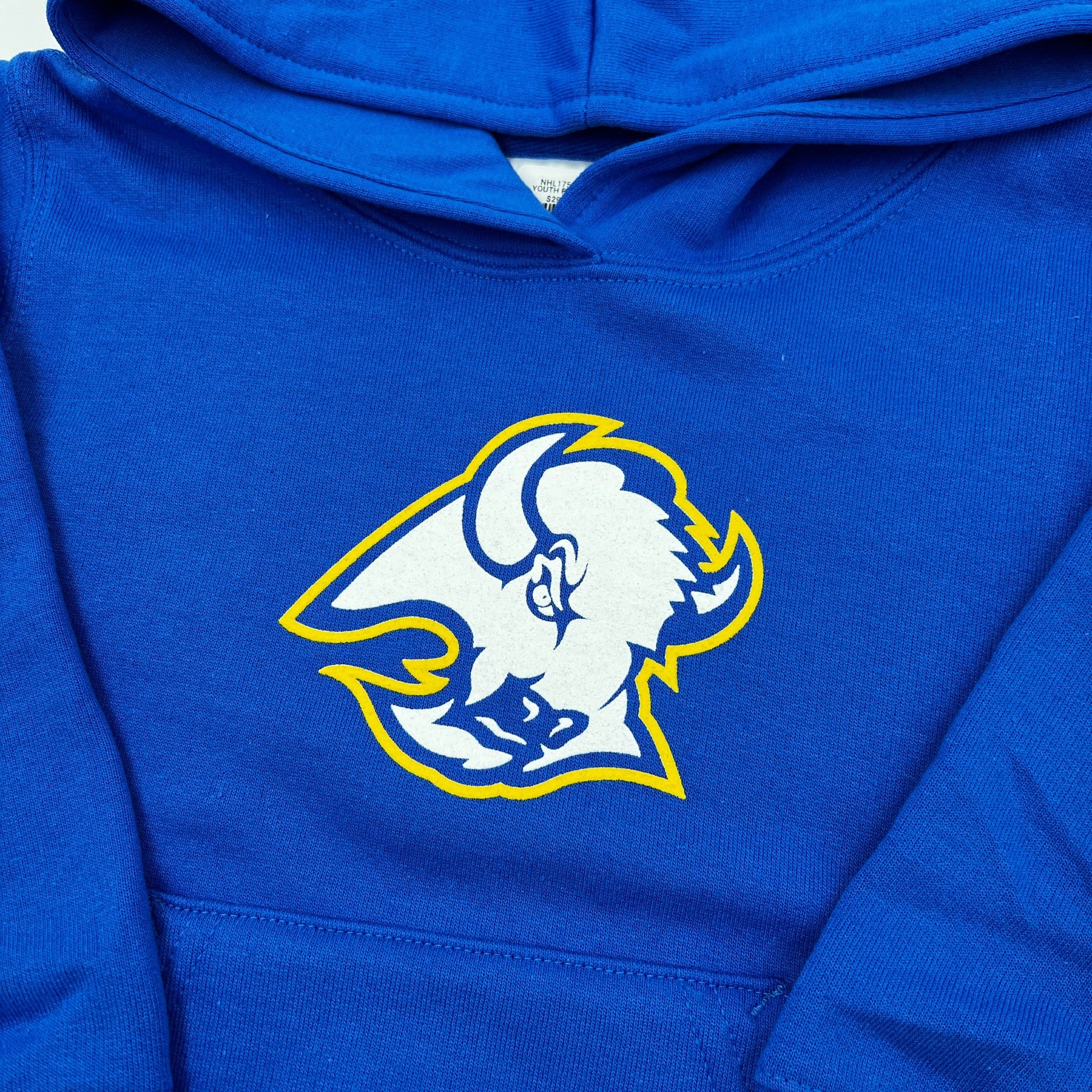 Buffalo Sabres Goat Head Logo 60” x 80” Plush Blanket