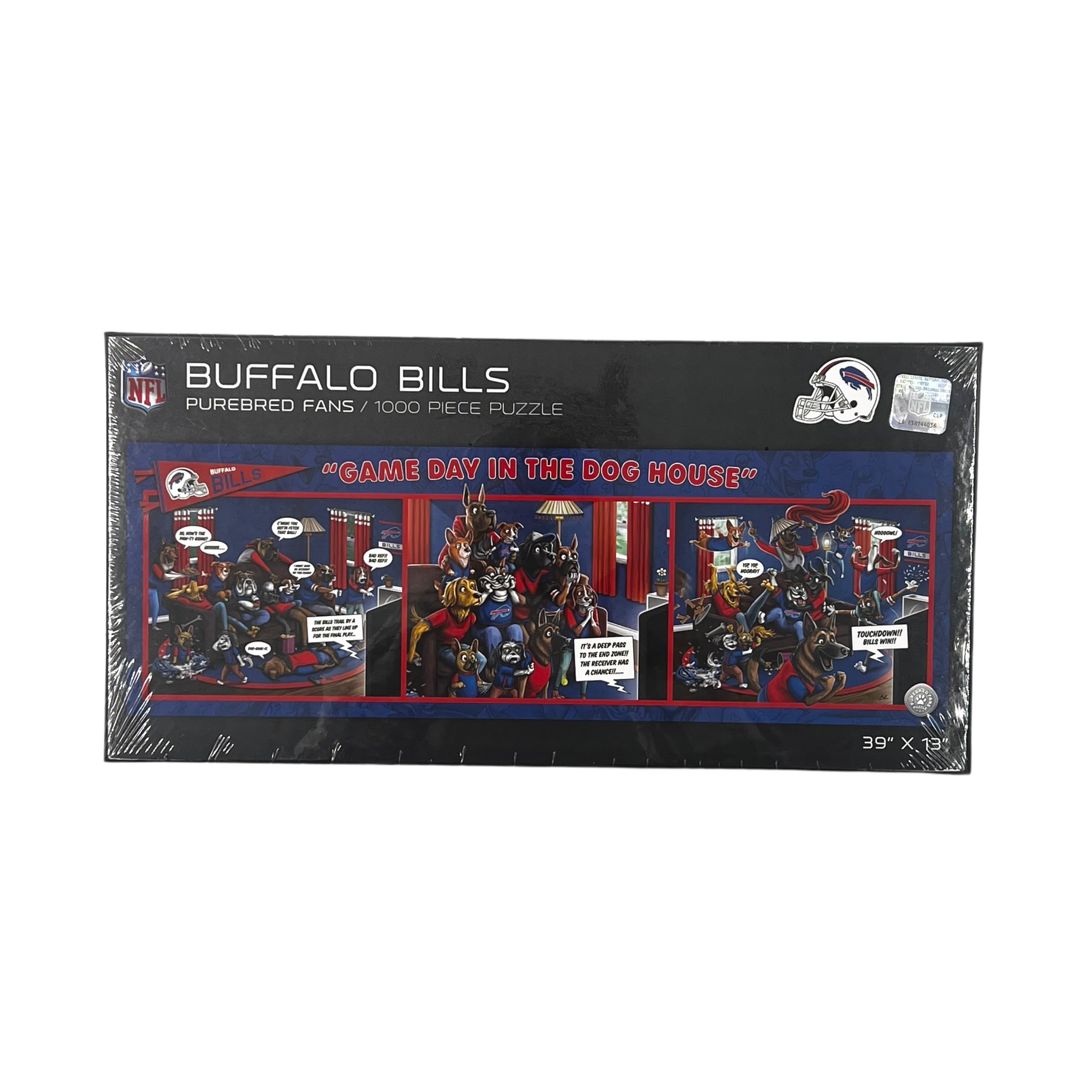 Buffalo Bills BRXLZ Helmet Puzzle