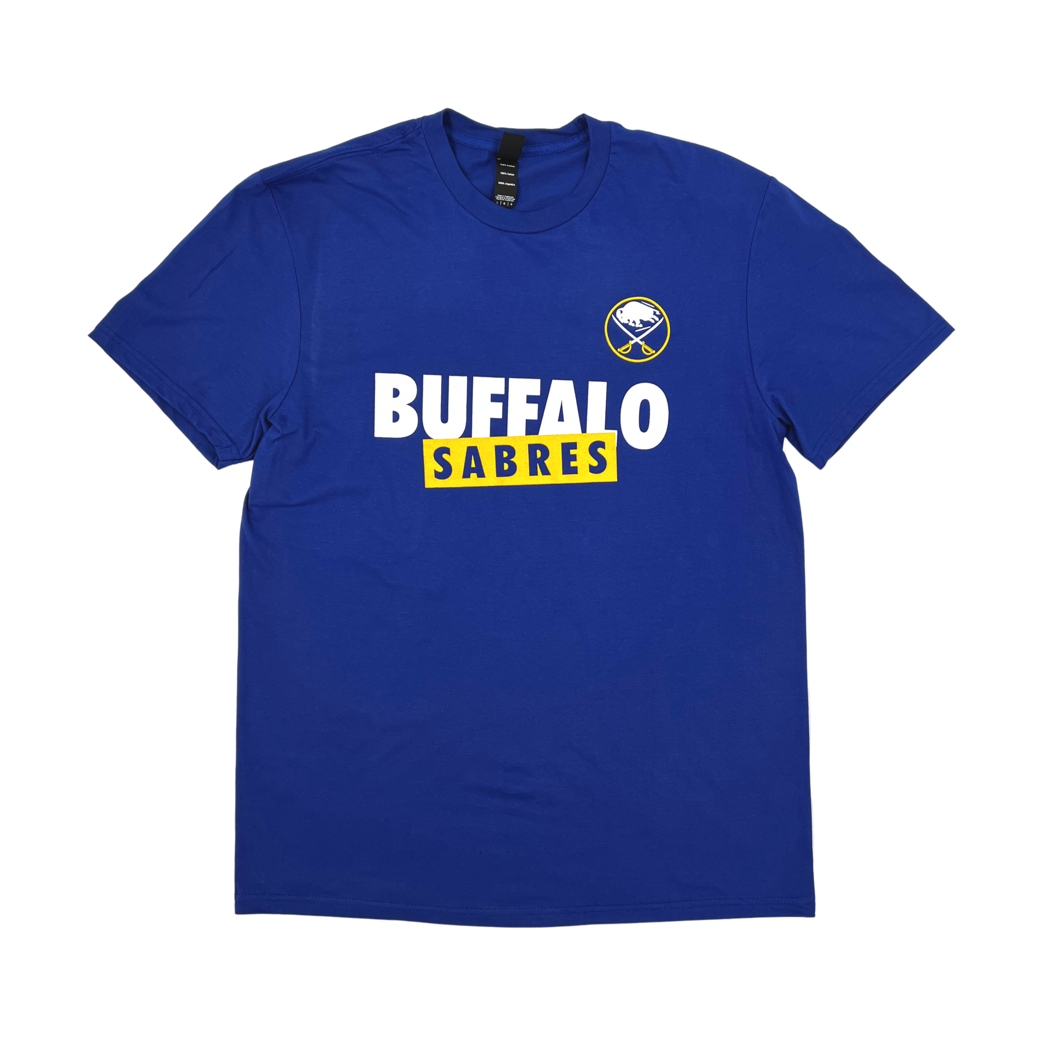 47 Brand Buffalo Sabres Gray Short Sleeve Shirt