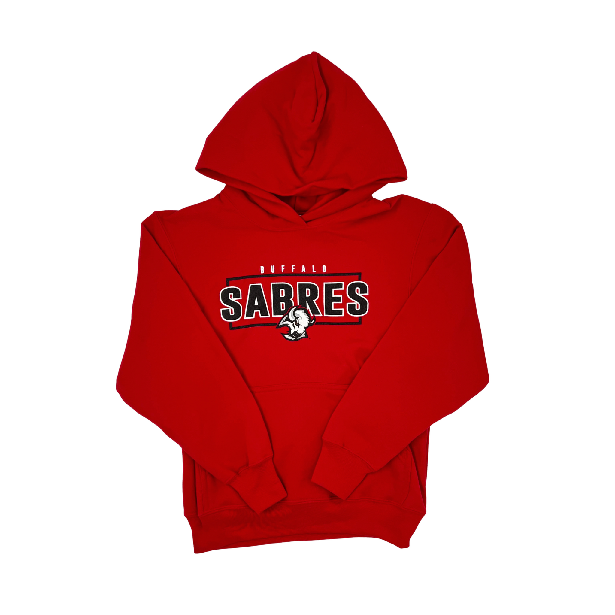 Youth Buffalo Sabres Royal Ageless Must-Have Lace-Up Pullover Hoodie