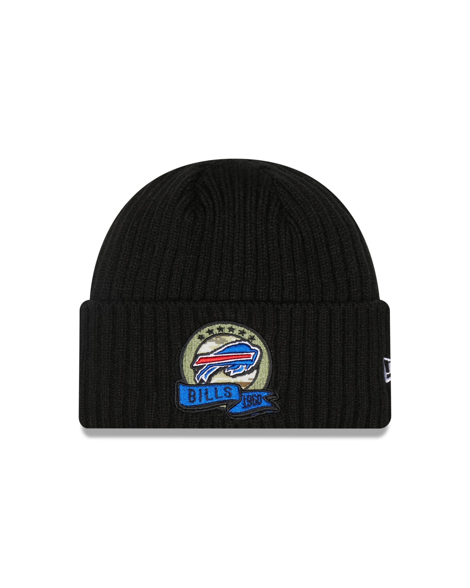 Youth Buffalo Bills Red and Blue Sideline Knit Hat