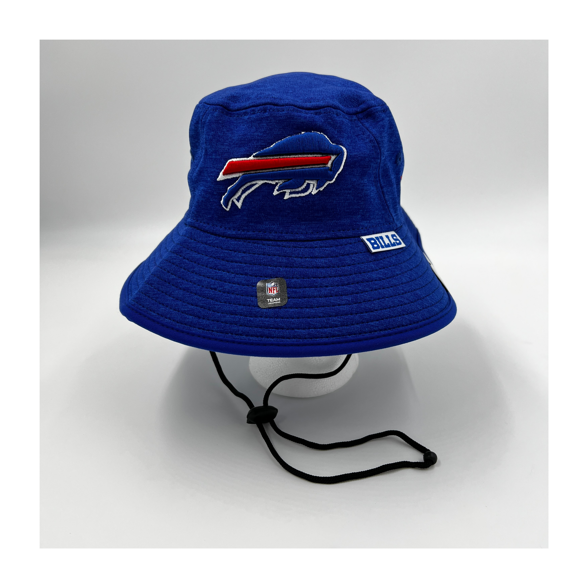 Buffalo Bills New Era 2021 NFL Training Camp Historic Logo Panama Bucket Hat  - White