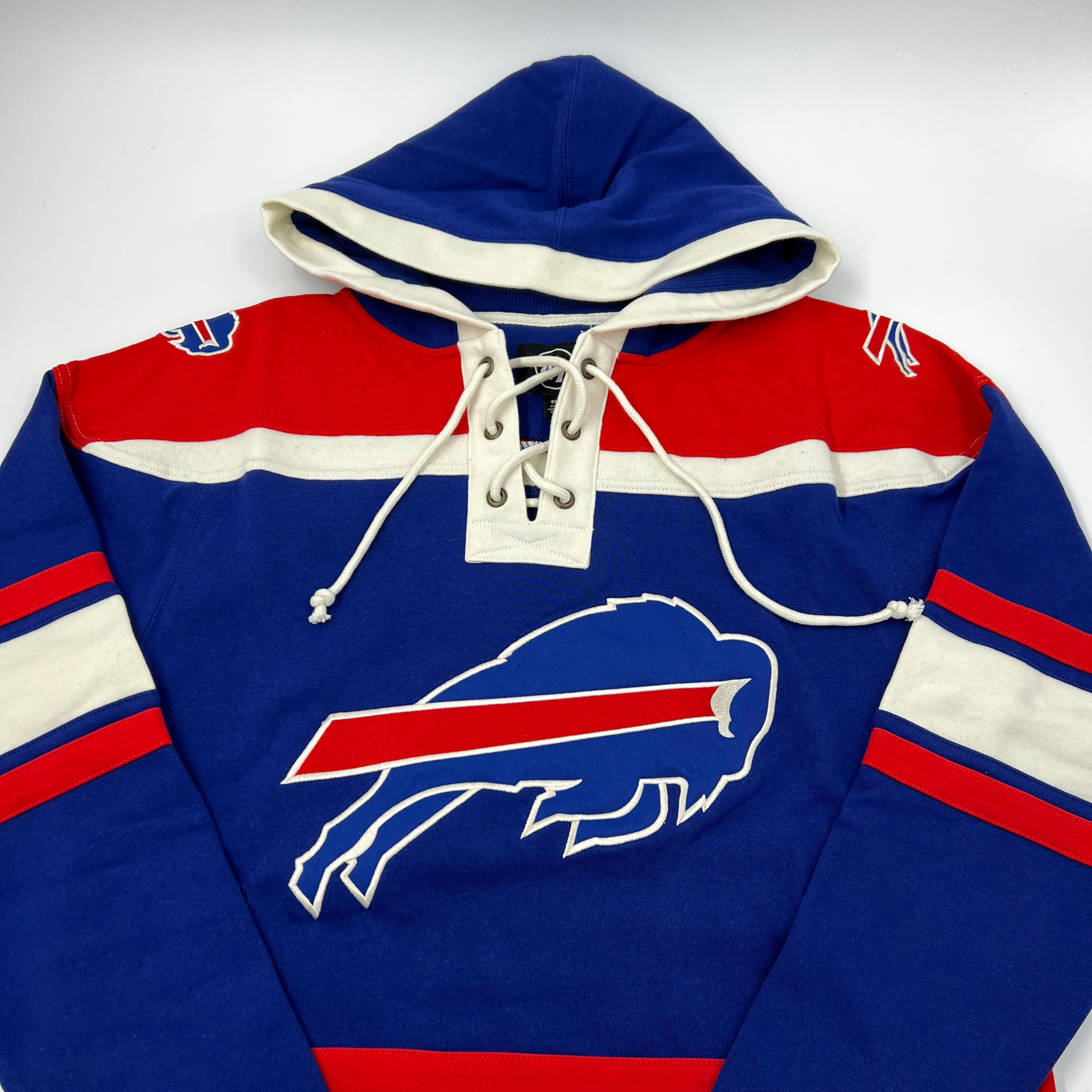 47 Men's Buffalo Bills Mafia Royal Headline Hoodie