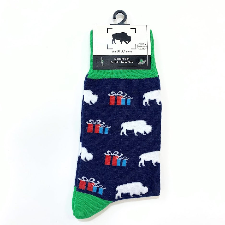 Navy/Red Slipper Socks – The BFLO Store