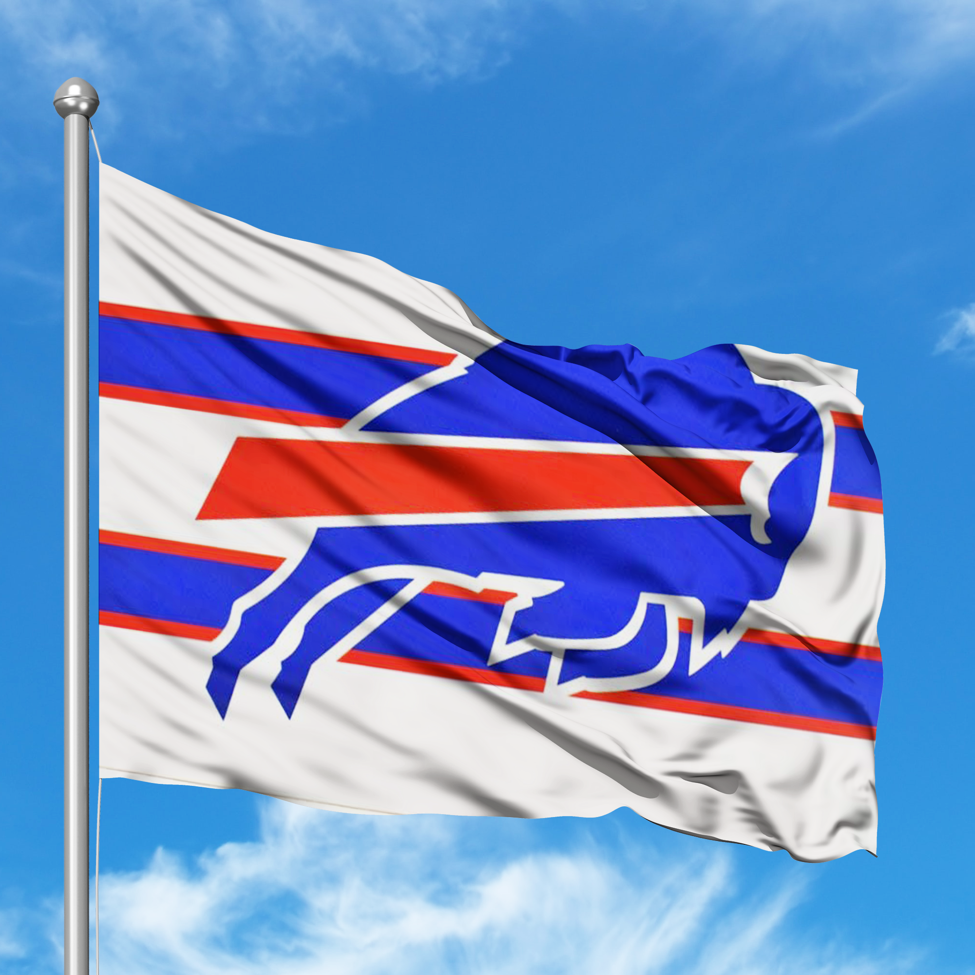 Buffalo Sabres Goat Head 3x5 Flag