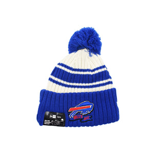 New Era Bills Blue Ink 2022 Sideline Knit Beanie