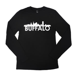 Buffalo Bills Blue With Raised Lettering Sleeve Shirt