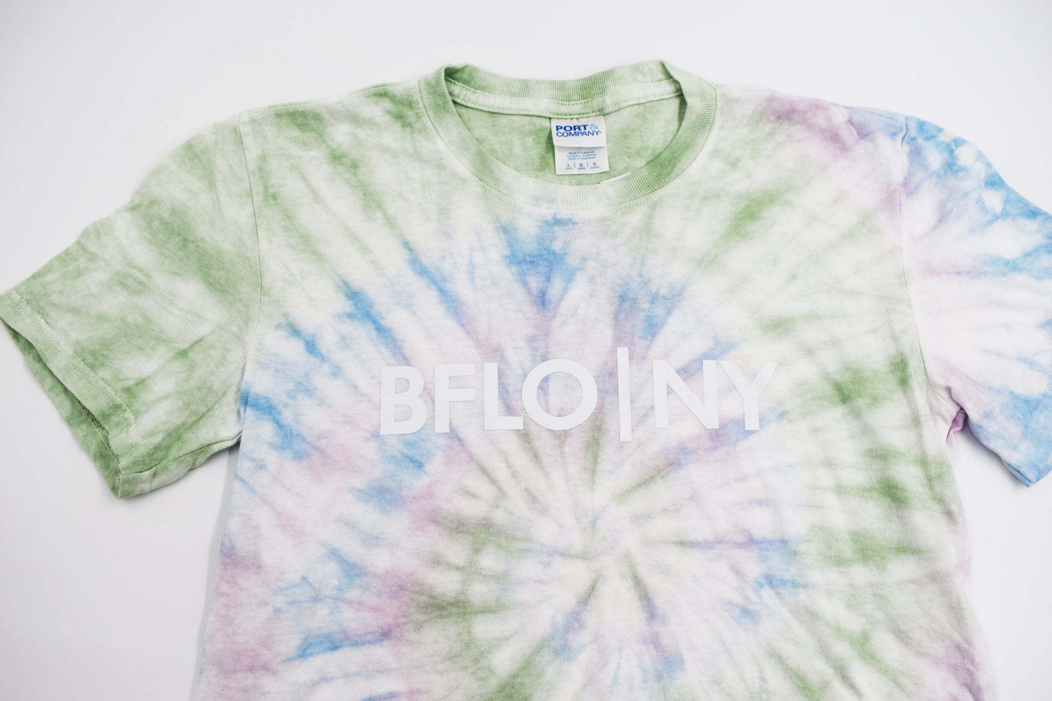 BFLO Pastel Tie Dye Short Sleeve Shirt