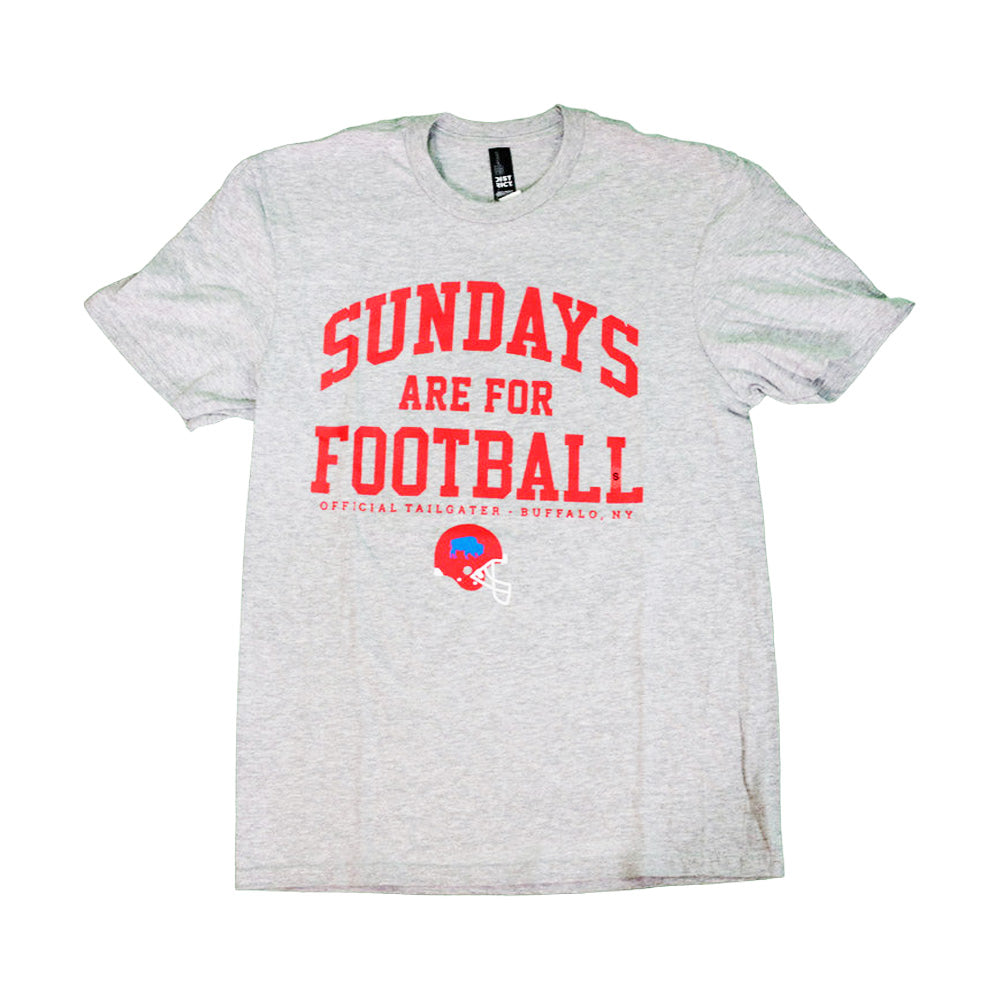 Sundays Are For Football White LST The BFLO Store