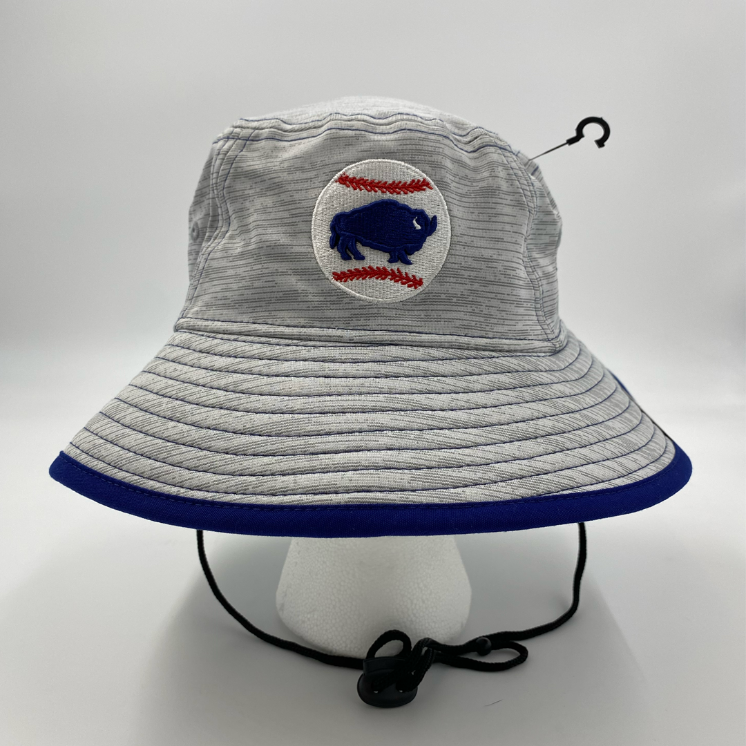 KTZ Buffalo Bills Nfl Heather Gray Bucket Hat for Men