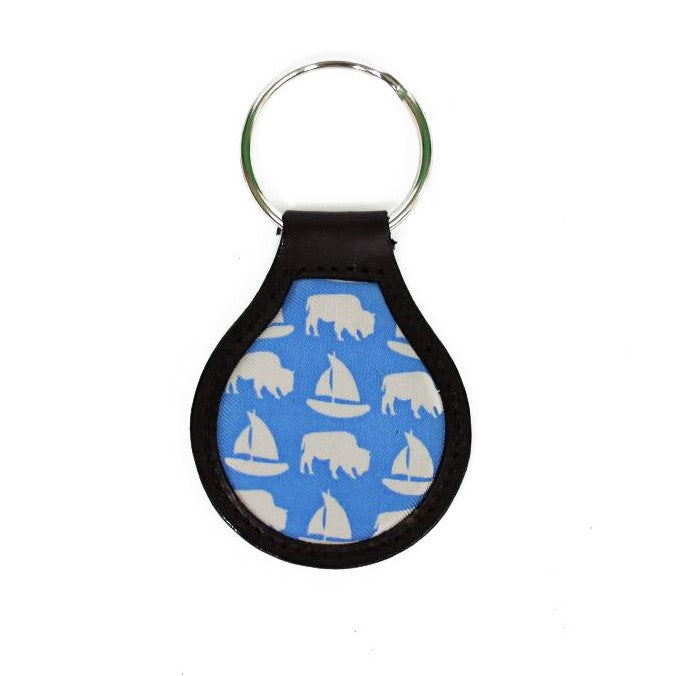 Buffalo Check Coin Keychain Pouch. - Keyring to Hold Your K (780915)