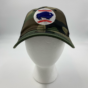 Buffalo Bills ARMY CAMO TRUCKER Hat by New Era