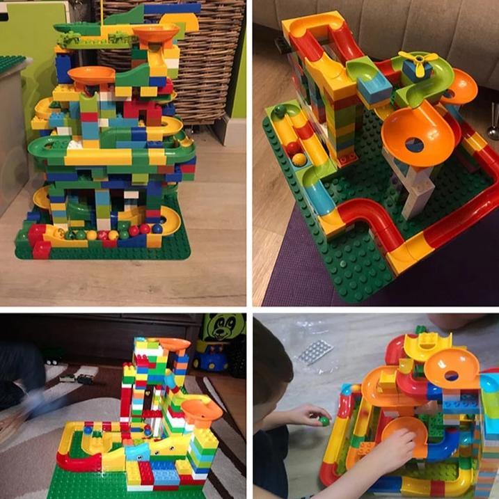 crazy marble run blocks