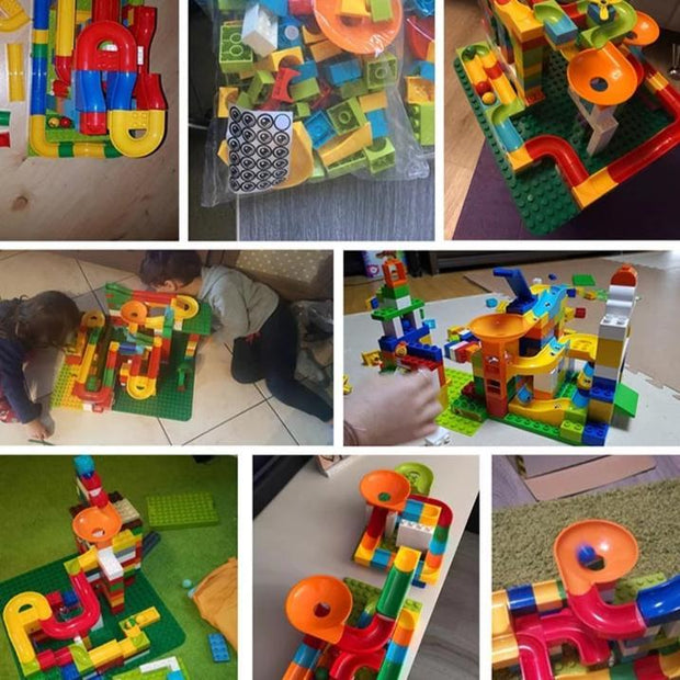 crazy marble run blocks